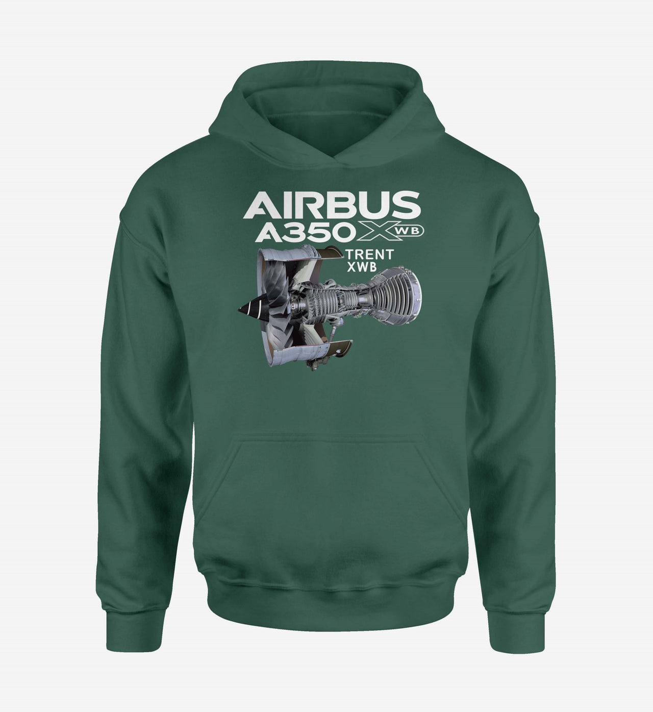 Airbus A350 & Trent Wxb Engine Designed Hoodies