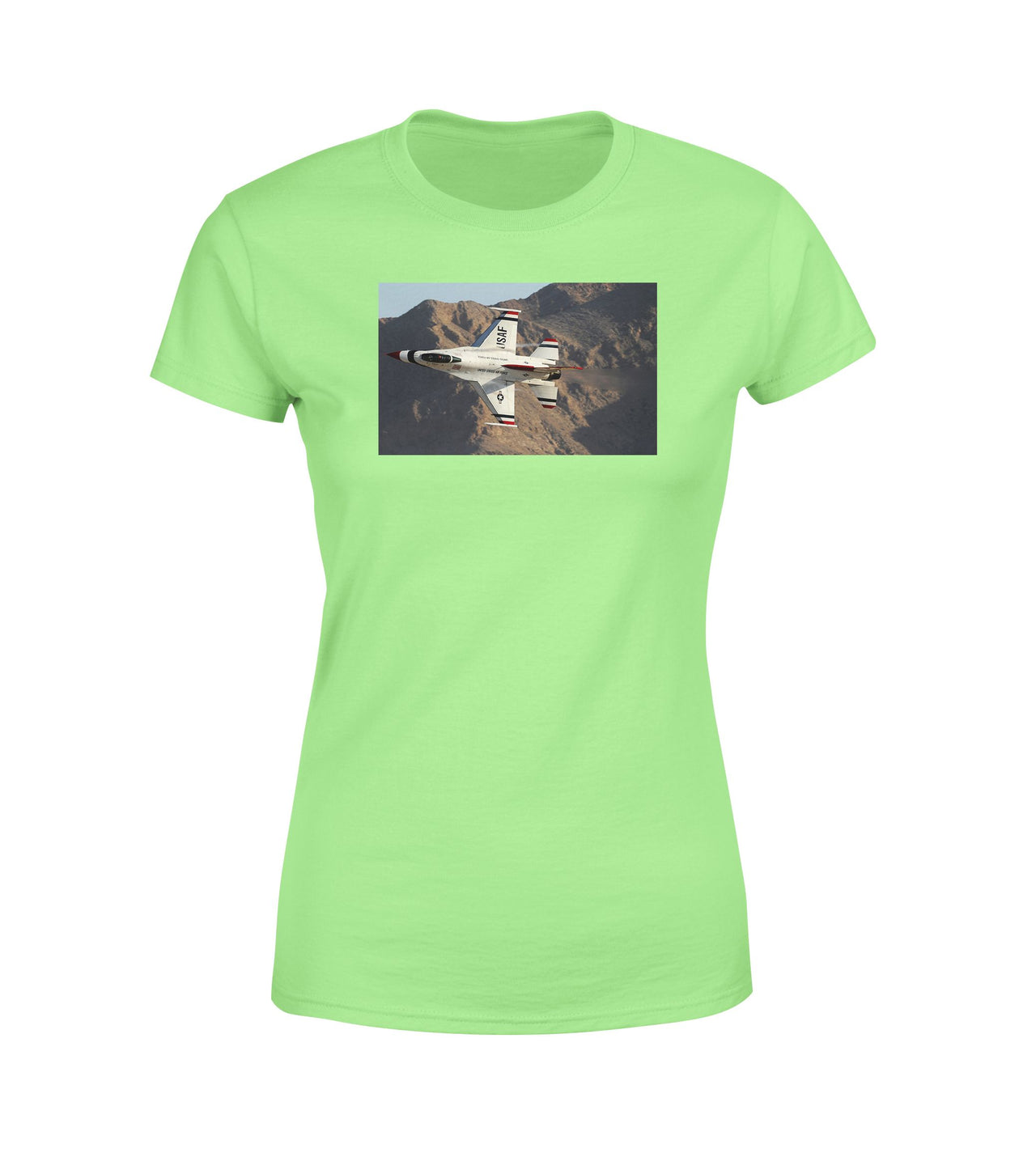 Amazing Show by Fighter Jet 16 Designed Women T-Shirts