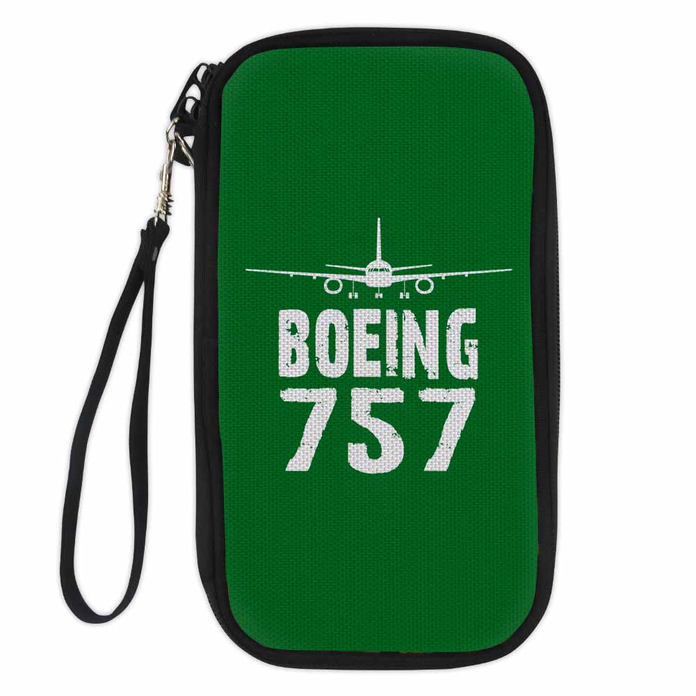 Boeing 757 & Plane Designed Travel Cases & Wallets