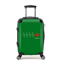 Thumbnail for Aviation Heartbeats Designed Cabin Size Luggages
