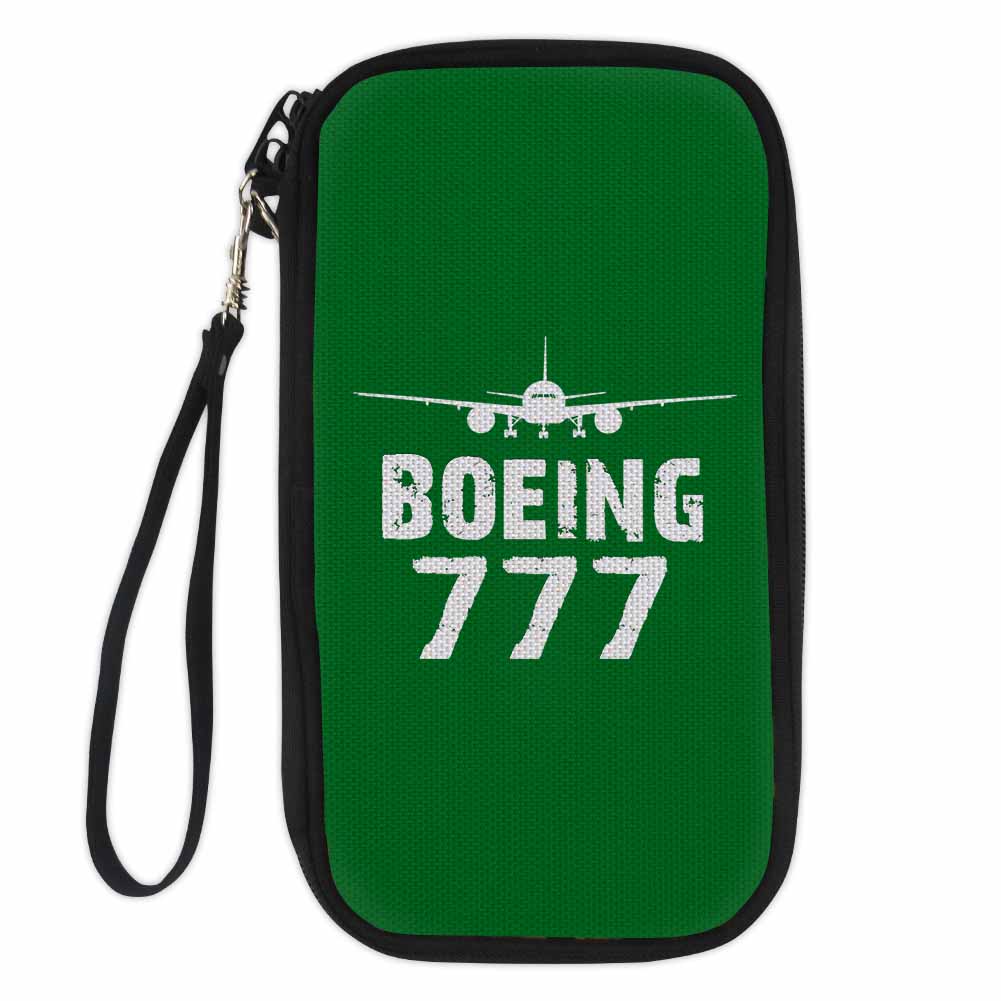 Boeing 777 & Plane Designed Travel Cases & Wallets