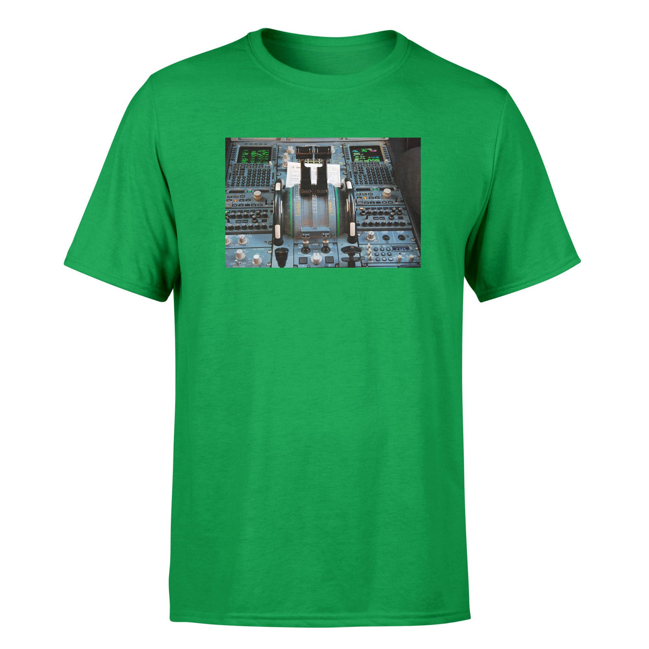 Airbus A320 Cockpit Designed T-Shirts