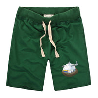 Thumbnail for Antonov 225 Nesting Designed Cotton Shorts