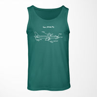 Thumbnail for How Planes Fly Designed Tank Tops