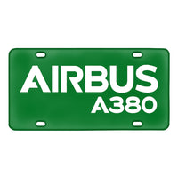 Thumbnail for Airbus A380 & Text Designed Metal (License) Plates