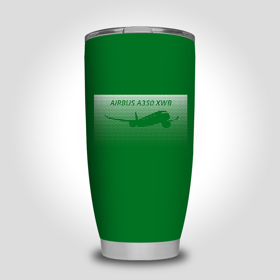 Airbus A350XWB & Dots Designed Tumbler Travel Mugs