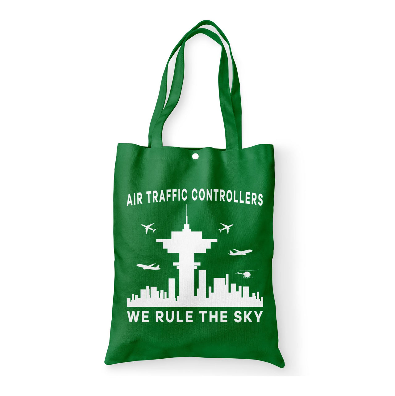 Air Traffic Controllers - We Rule The Sky Designed Tote Bags