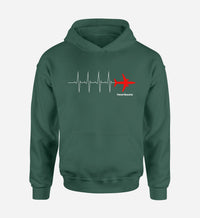 Thumbnail for Aviation Heartbeats Designed Hoodies