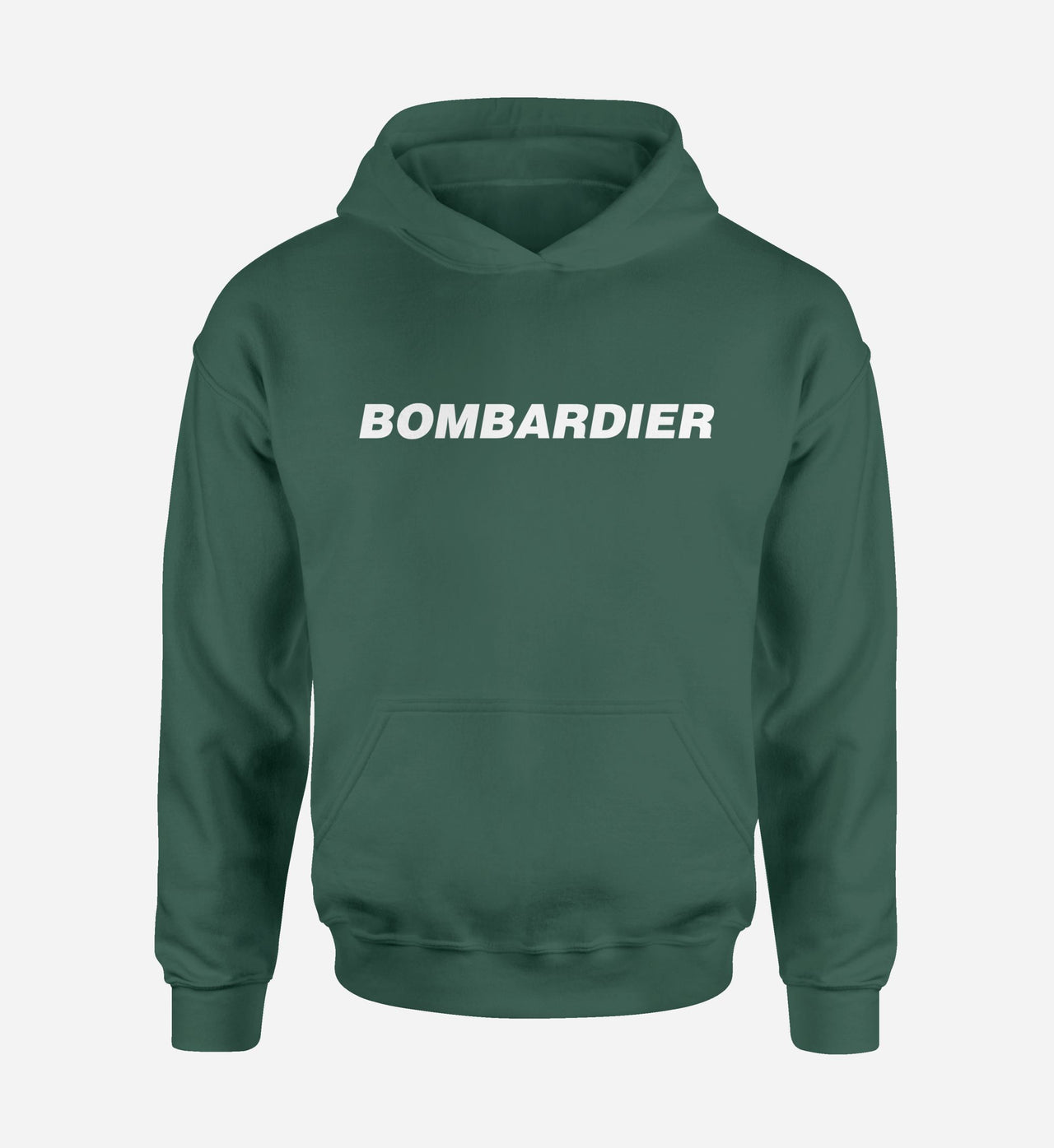 Bombardier & Text Designed Hoodies