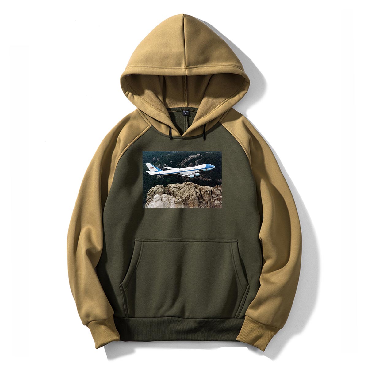 Cruising United States Of America Boeing 747 Designed Colourful Hoodies