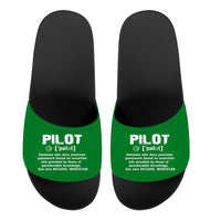 Thumbnail for Pilot [Noun] Designed Sport Slippers