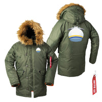Thumbnail for Antonov 225 ROUND Designed Parka Bomber Jackets