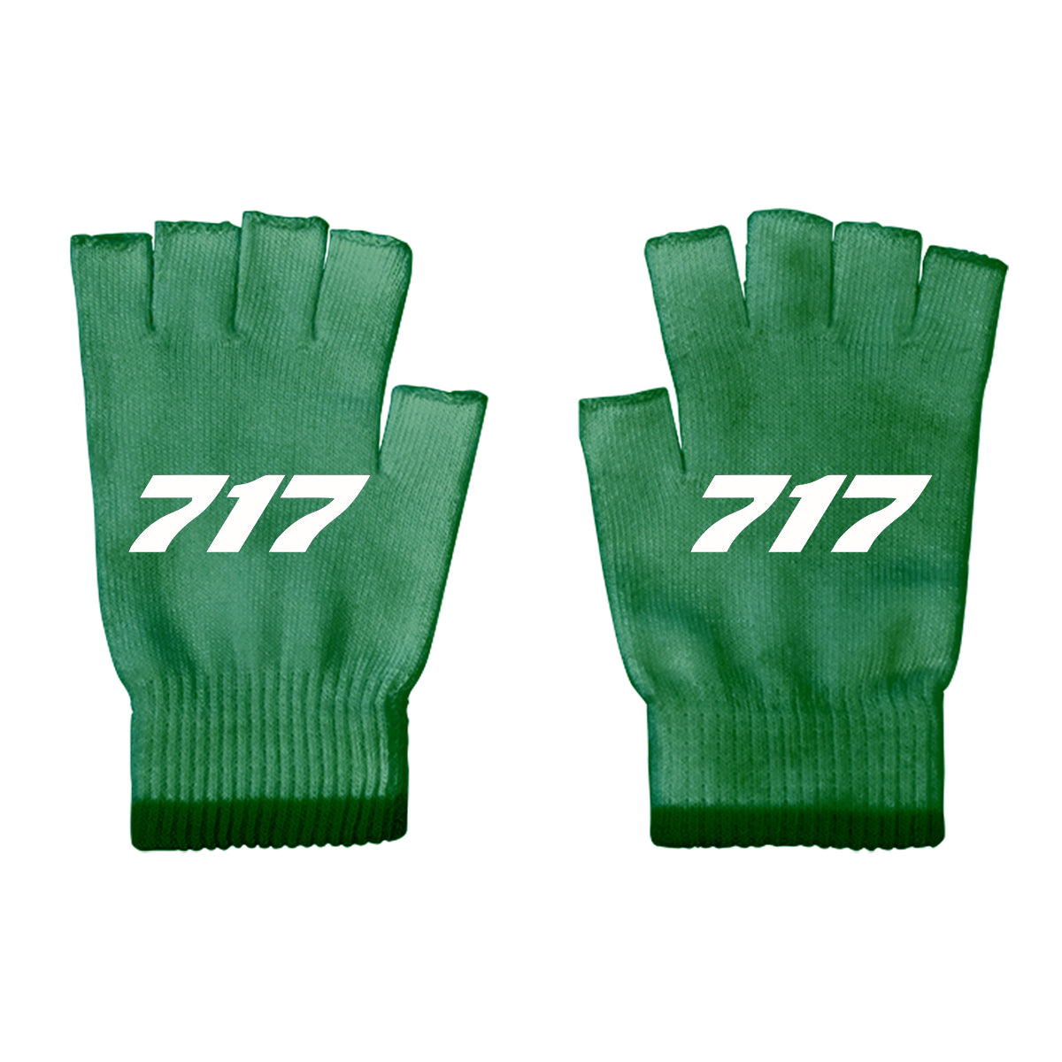 717 Flat Text Designed Cut Gloves