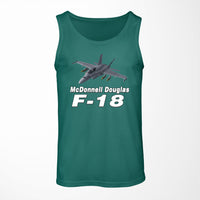 Thumbnail for The McDonnell Douglas F18 Designed Tank Tops