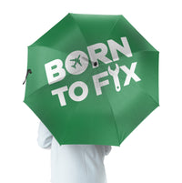 Thumbnail for Born To Fix Airplanes Designed Umbrella