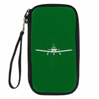 Thumbnail for Piper PA28 Silhouette Plane Designed Travel Cases & Wallets