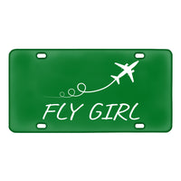 Thumbnail for Just Fly It & Fly Girl Designed Metal (License) Plates