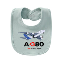 Thumbnail for Airbus A380 Love at first flight Designed Baby Saliva & Feeding Towels