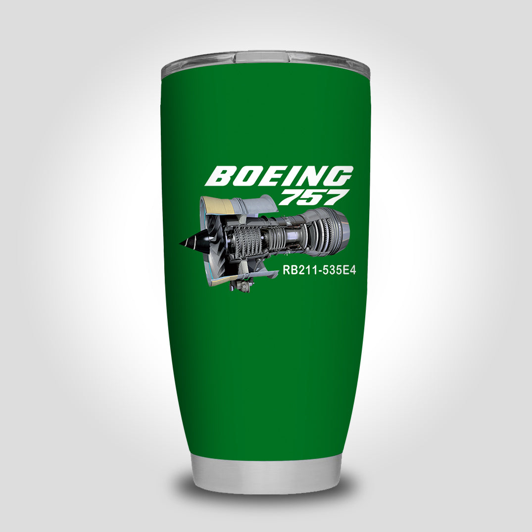 Boeing 757 & Rolls Royce Engine (RB211) Designed Tumbler Travel Mugs