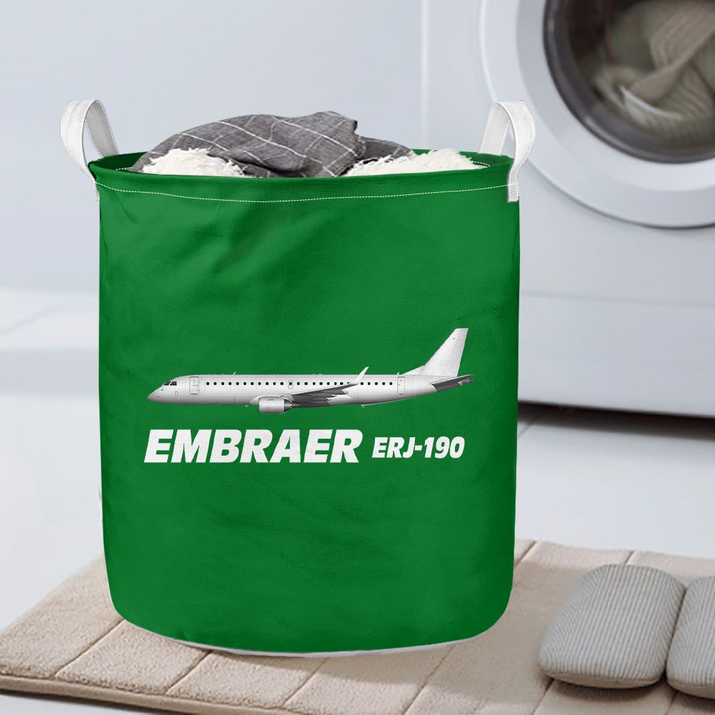The Embraer ERJ-190 Designed Laundry Baskets