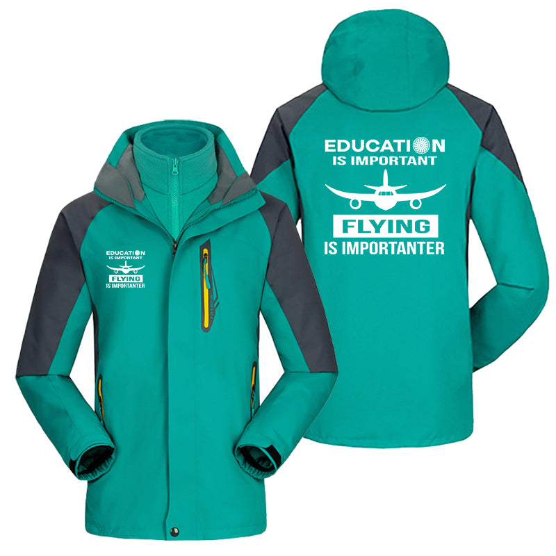 Flying is Importanter Designed Thick Skiing Jackets