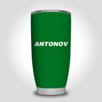 Thumbnail for Antonov & Text Designed Tumbler Travel Mugs