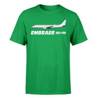 Thumbnail for The Embraer ERJ-190 Designed T-Shirts