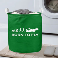 Thumbnail for Born To Fly Designed Laundry Baskets