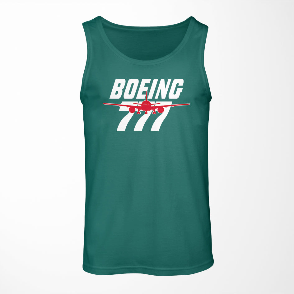 Amazing Boeing 777 Designed Tank Tops