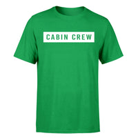 Thumbnail for Cabin Crew Text Designed T-Shirts