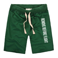 Thumbnail for Remove Before Flight 2 Designed Cotton Shorts