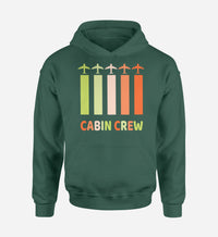Thumbnail for Colourful Cabin Crew Designed Hoodies