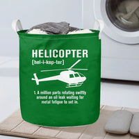 Thumbnail for Helicopter [Noun] Designed Laundry Baskets