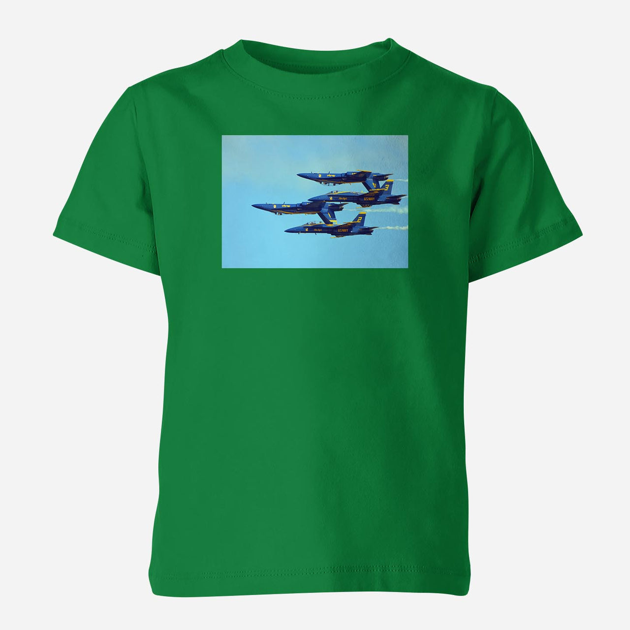 US Navy Blue Angels Designed Children T-Shirts
