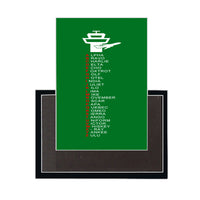 Thumbnail for Aviation Alphabet Designed Magnets