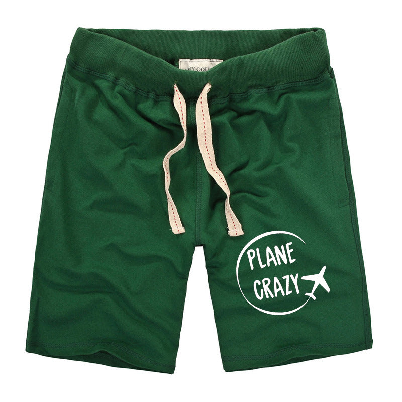 Plane Crazy Designed Cotton Shorts