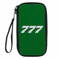 Thumbnail for 777 Flat Text Designed Travel Cases & Wallets