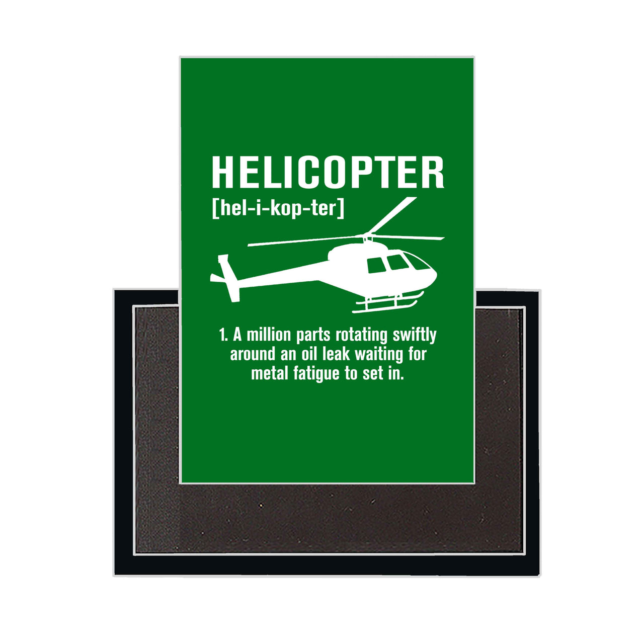 Helicopter [Noun] Designed Magnets