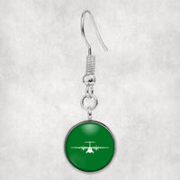 Thumbnail for ATR-72 Silhouette Designed Earrings