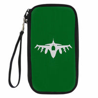 Thumbnail for Fighter Jet 16 Silhouette Designed Travel Cases & Wallets