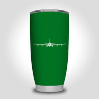 Thumbnail for Boeing 707 Silhouette Designed Tumbler Travel Mugs