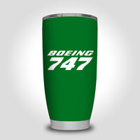 Thumbnail for Boeing 747 & Text Designed Tumbler Travel Mugs