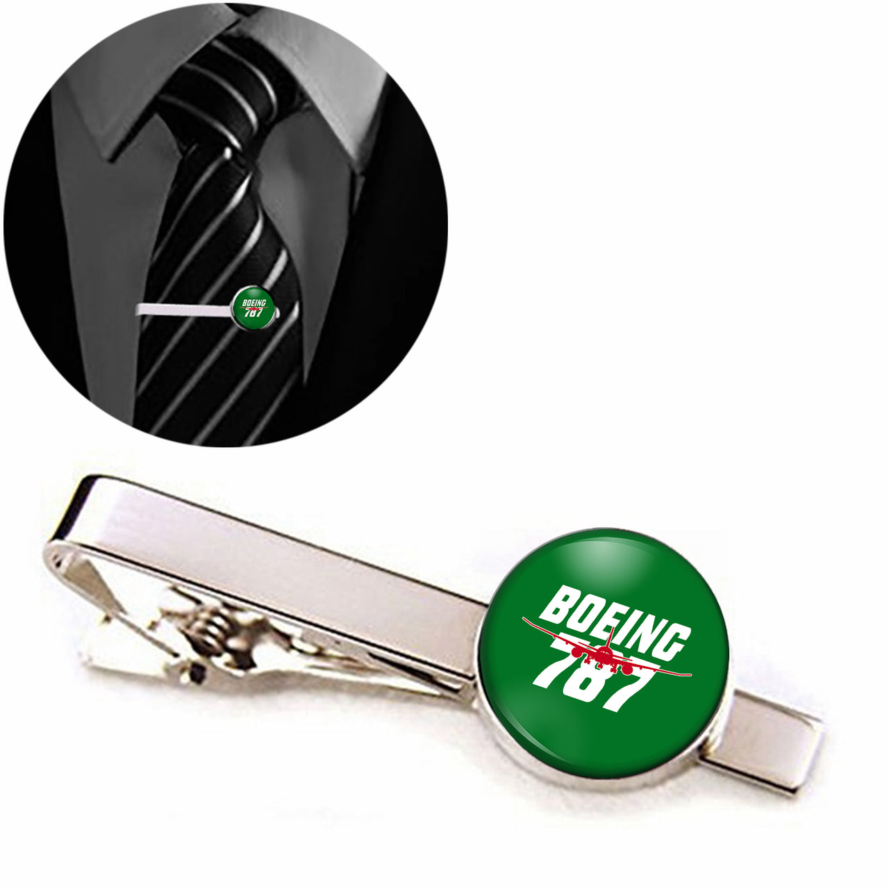 Amazing Boeing 787 Designed Tie Clips