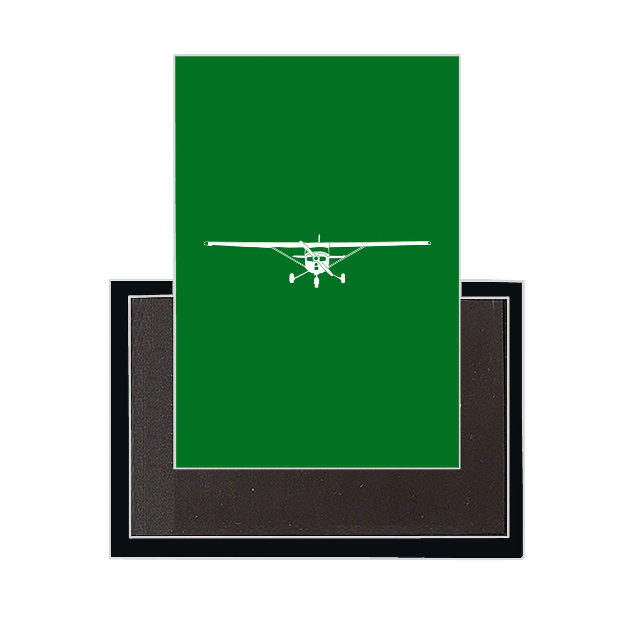 Cessna 172 Silhouette Designed Magnets