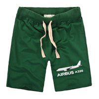 Thumbnail for The Airbus A320 Designed Cotton Shorts