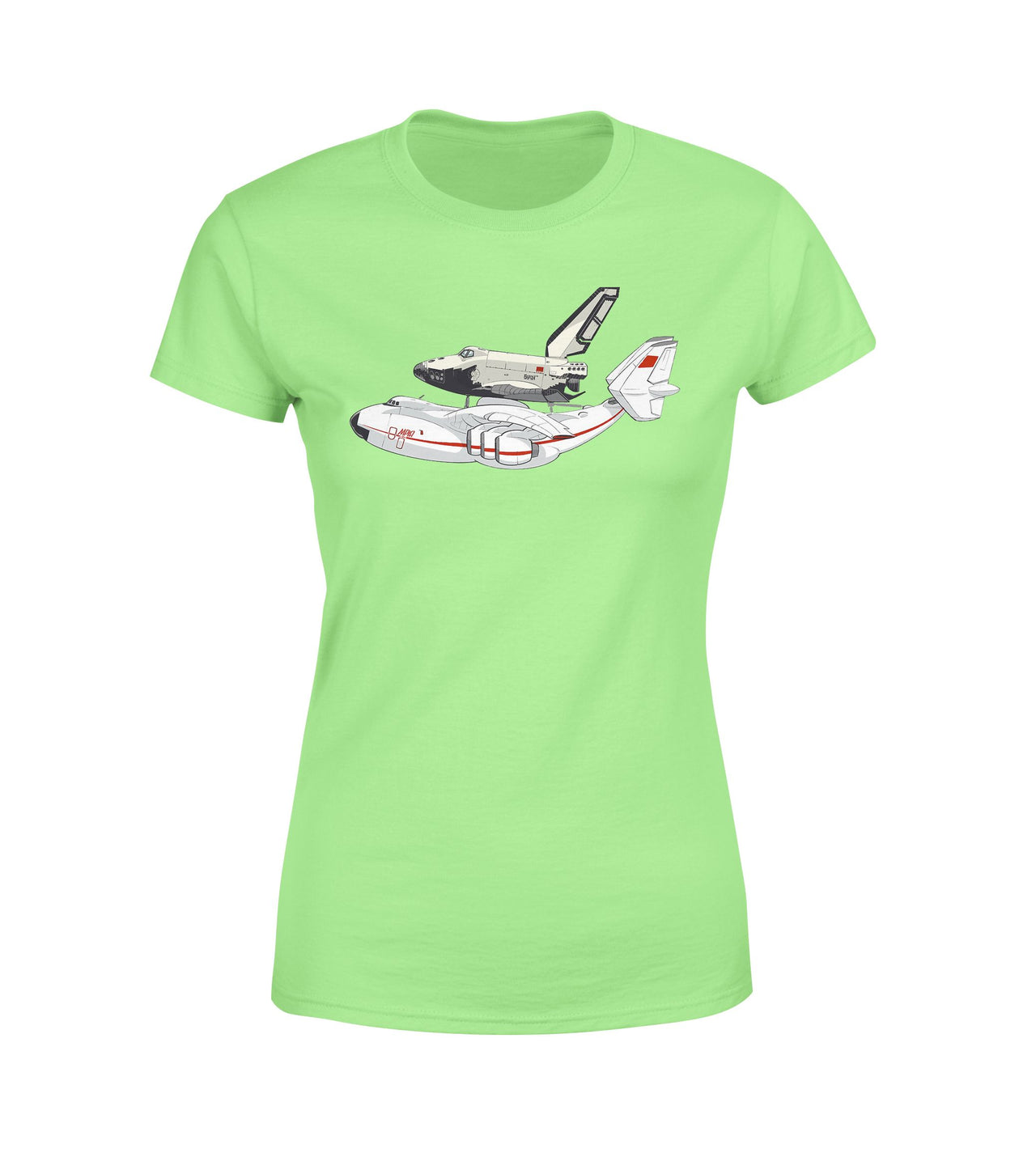 Buran & An-225 Designed Women T-Shirts