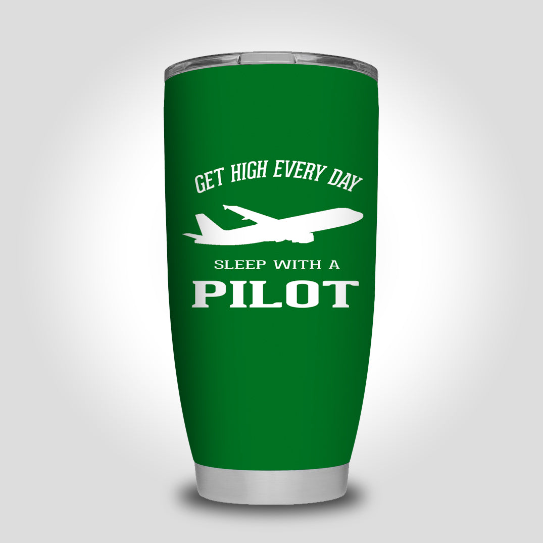 Get High Every Day Sleep With A Pilot Designed Tumbler Travel Mugs