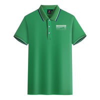 Thumbnail for Airbus A350XWB & Dots Designed Stylish Polo T-Shirts