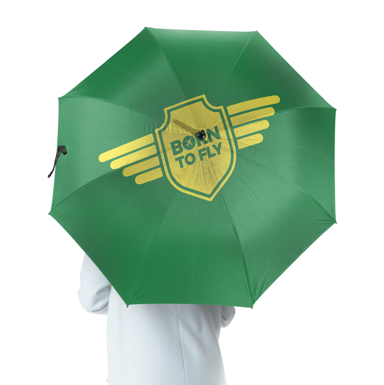 Born To Fly & Badge Designed Umbrella