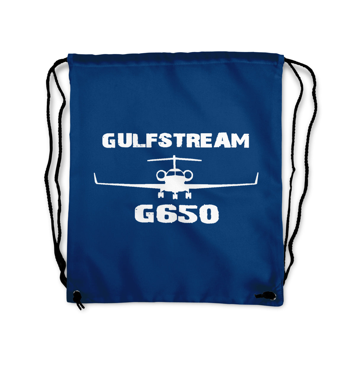 Gulfstream G650 & Plane Designed Drawstring Bags